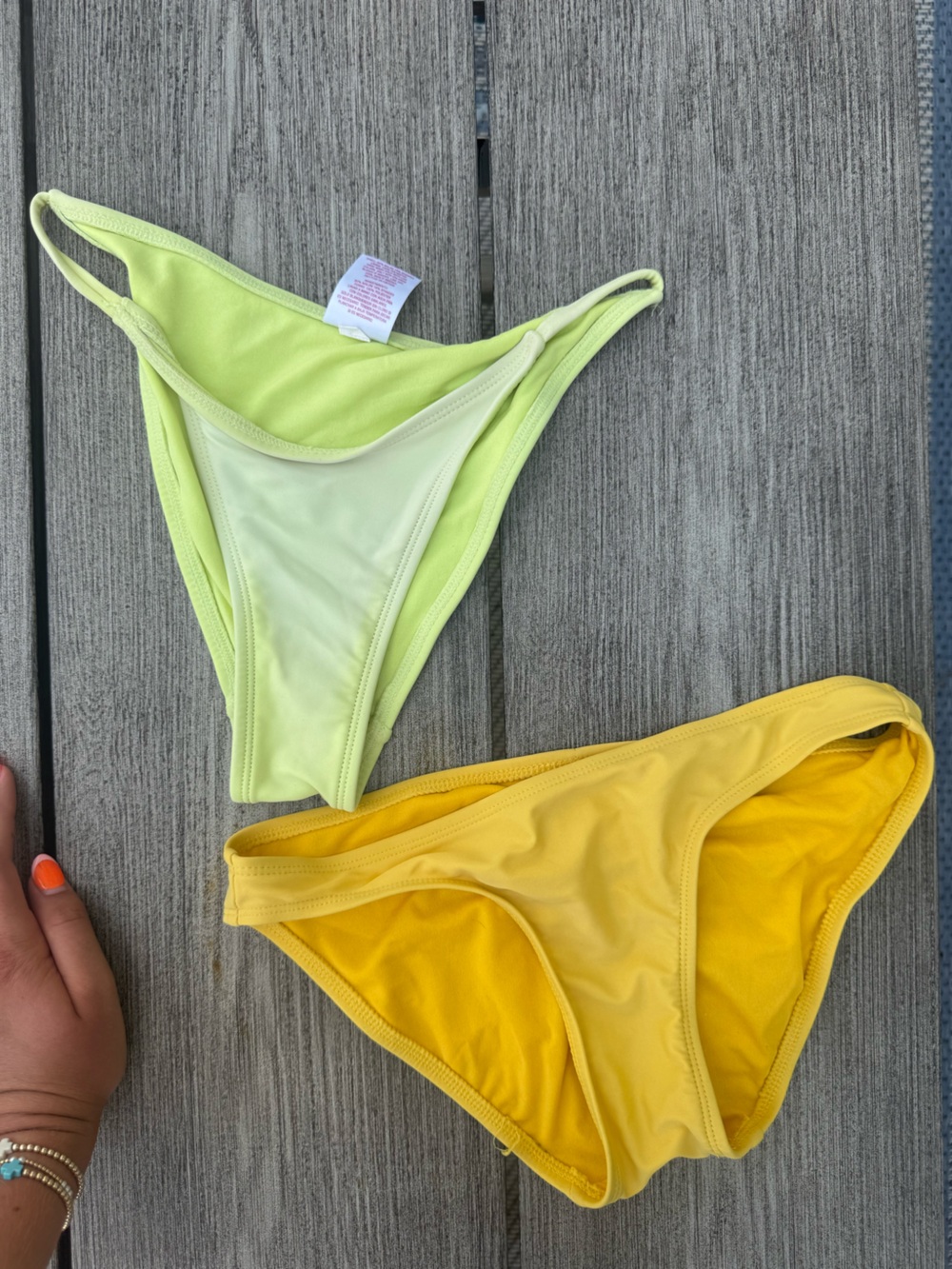 Xhilaration Neon Lime Bikini Bottom